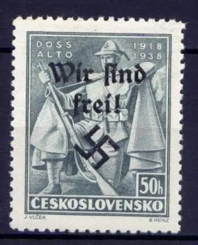 Deutsches Reich Rumburg Nr.49        **  MNH        (054)
