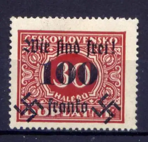 Deutsches Reich Rumburg Nr.39        **  MNH        (046)