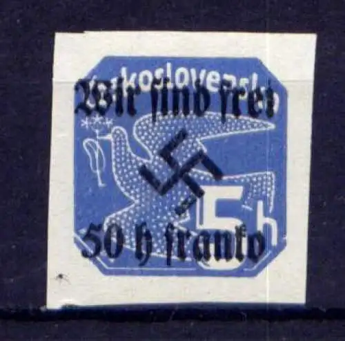 Deutsches Reich Rumburg Nr.25        **  MNH        (035)