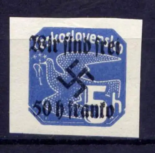 Deutsches Reich Rumburg Nr.25        **  MNH        (034)