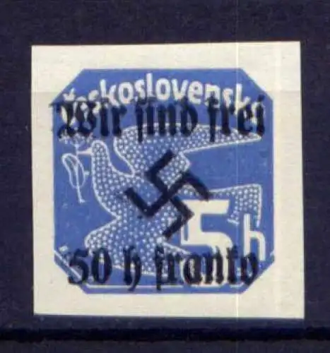 Deutsches Reich Rumburg Nr.25        **  MNH        (033)