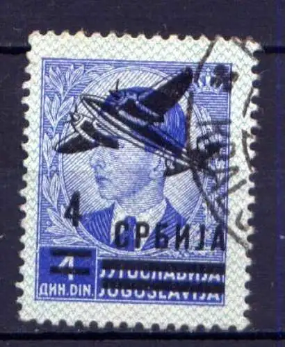 Deutsches Reich Post in Serbien Nr.67        O  used        (012)
