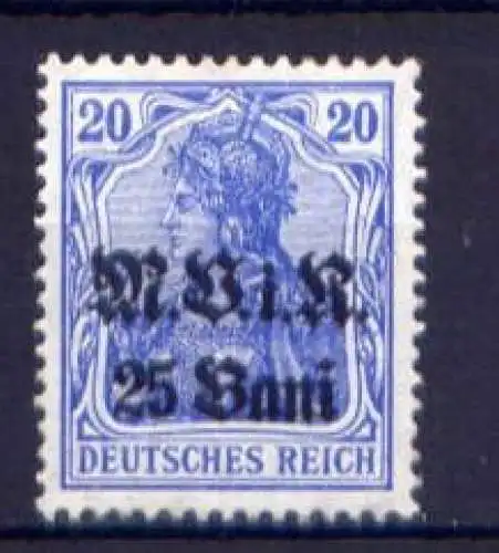 Deutsche Post in Rumänien Nr.6        *  nused        (007)