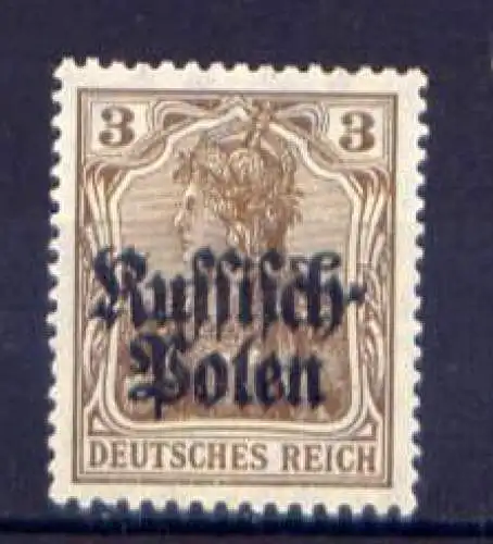 Deutsche Post in Polen Nr.1        **  MNH        (001)