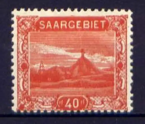 Saargebiet Nr.59      **  MNH            (204)