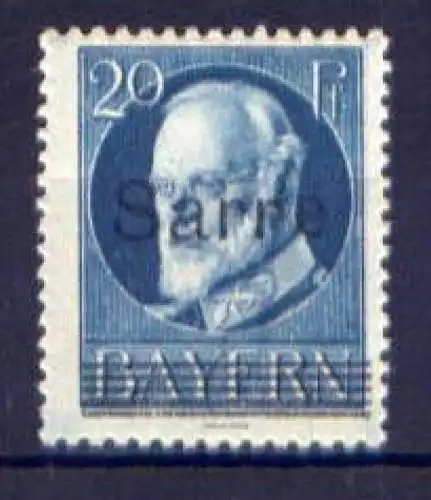 Saargebiet Nr.21       **  MNH            (191)