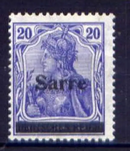 Saargebiet Nr.8       **  MNH            (181)