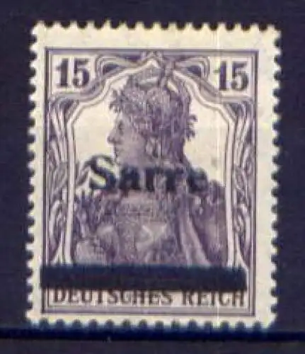 Saargebiet Nr.7       **  MNH            (179)