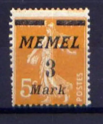 Memelgebiet Nr.110       **  MNH            (028)