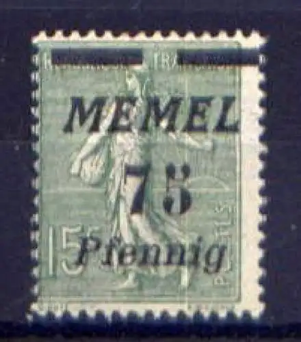 Memelgebiet Nr.85       **  MNH            (022)