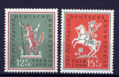 (218) Saarland Nr.433/4            **  postfrisch