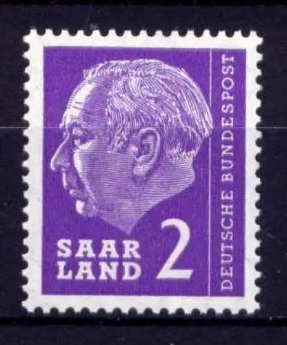 (197) Saarland Nr.381            **  postfrisch