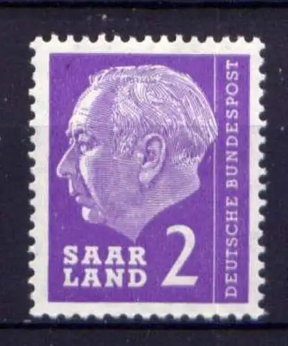 (196) Saarland Nr.381            **  postfrisch