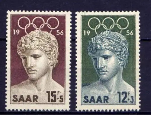 (185) Saarland Nr.371/2            **  postfrisch