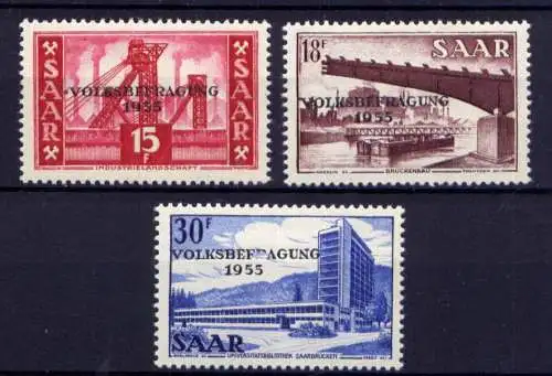 (176) Saarland Nr.362/4            **  postfrisch