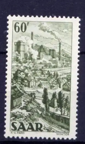 Saar Nr.287            **  MNH               (143)