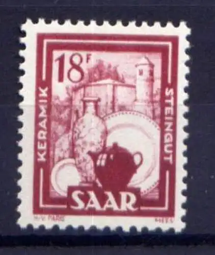 (140) Saarland Nr.282            **  postfrisch