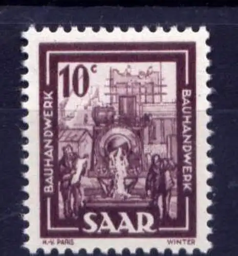 Saar Nr.272            **  MNH               (131)