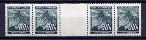 Deutsches Reich Böhmen und Mähren Nr.55 ZW        **  MNH        (378)