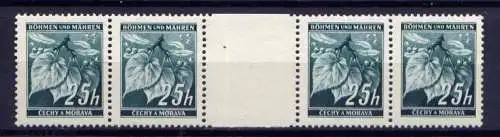 Deutsches Reich Böhmen und Mähren Nr.23 ZW        **  MNH        (375)