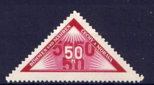 Deutsches Reich Böhmen und Mähren Porto Nr.15        **  MNH        (370)