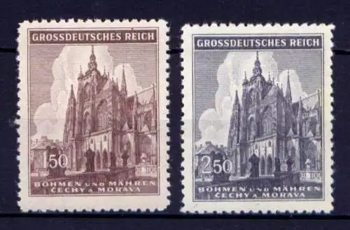 Deutsches Reich Böhmen und Mähren Nr.140/1        **  MNH        (357)