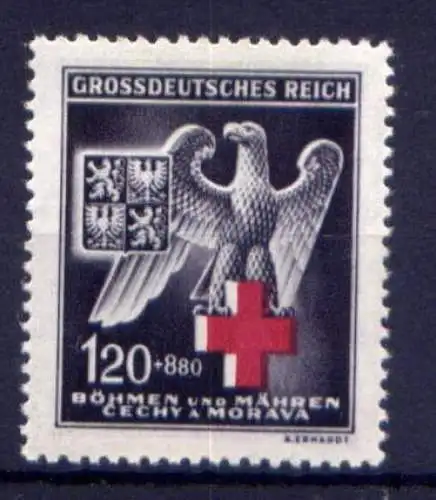 (350) Böhmen und Mähren Nr.132        **  postfrisch