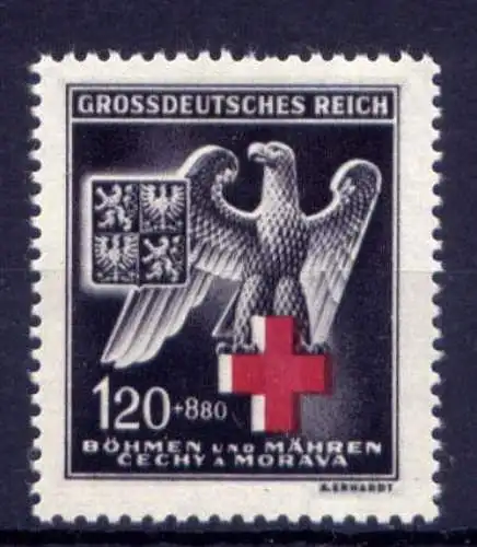 Deutsches Reich Böhmen und Mähren Nr.132        **  MNH        (349)