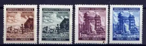 (324) Böhmen und Mähren Nr.75/8        **  postfrisch