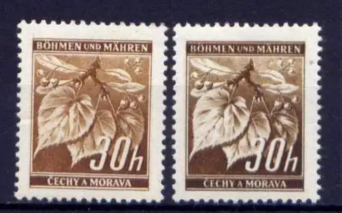 Deutsches Reich Böhmen und Mähren Nr.64 (2)       **  MNH        (313)