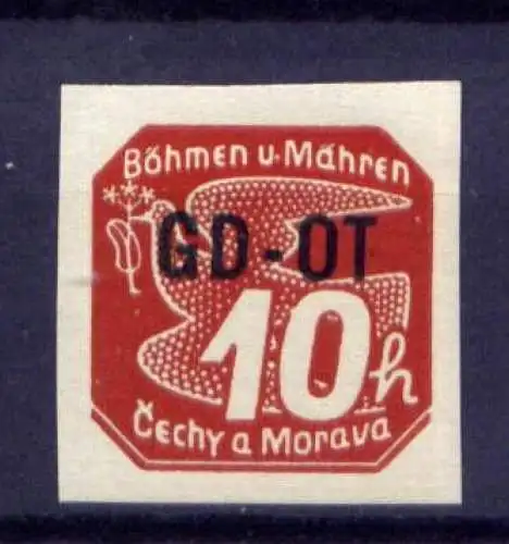 Deutsches Reich Böhmen und Mähren Nr.51       **  MNH        (298)