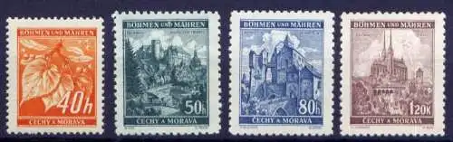 Deutsches Reich Böhmen und Mähren Nr.38/41       **  MNH        (295)
