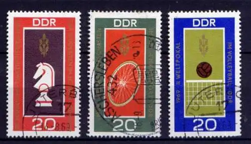 (26792) DDR Nr.1491/3                        O  gestempelt