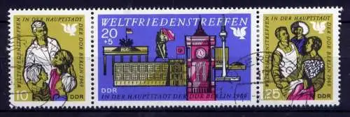 DDR Nr.1478/80 Streifen                        O  used       (26788) ( Jahr 1969 )