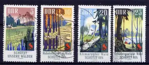 DDR Nr.1462/5                        O  used       (26782) ( Jahr 1969 )
