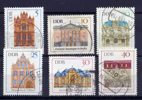 DDR Nr.1434/9                        O  used       (26777) ( Jahr 1969 )