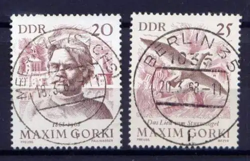 (26754) DDR Nr.1351/2                       O  gestempelt