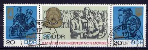 DDR Nr.1320/2 Streifen                       O  used       (26745) ( Jahr 1967 )