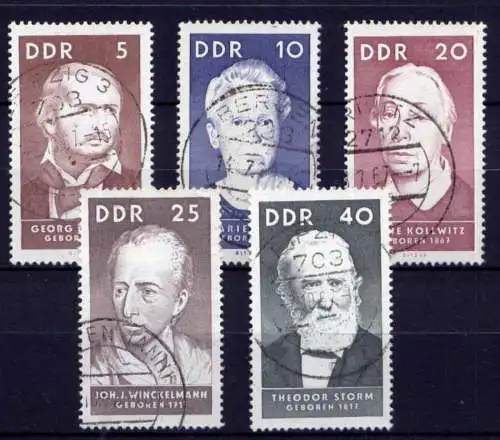 DDR Nr.1293/7                       O  used       (26737) ( Jahr 1967 )