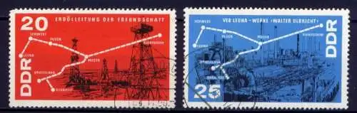 DDR Nr.1227/8                       O  used       (26722) ( Jahr 1966 )