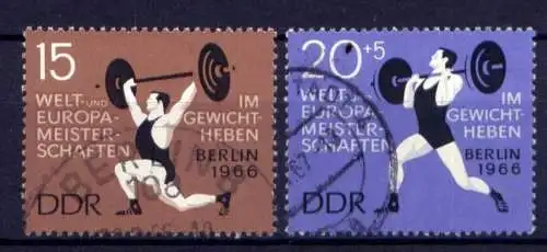 DDR Nr.1210/1                       O  used       (26717) ( Jahr 1966 )