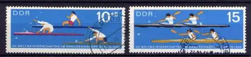 DDR Nr.1202/3                       O  used       (26713) ( Jahr 1966 )