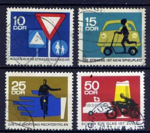 (26705) DDR Nr.1169/72                       O  gestempelt