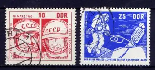 DDR Nr.1098/9                       O  used       (26679) ( Jahr 1965 )
