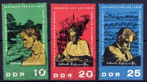 DDR Nr.1084/6                       O  used       (26674) ( Jahr 1965 )