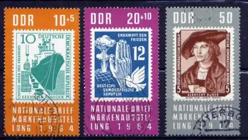 DDR Nr.1056/8                       O  used       (26671) ( Jahr 1964 )