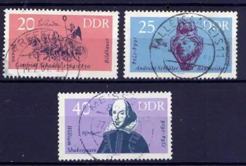 DDR Nr.1009/11                       O  used       (26658) ( Jahr 1964 )