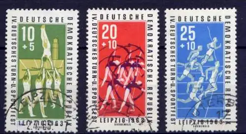 DDR Nr.963/5                       O  used       (26643) ( Jahr 1963 )