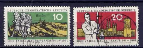 DDR Nr.833/4                      O  used       (26608) ( Jahr 1961 )