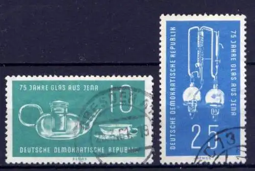 DDR Nr.713/4                      O  used       (26567) ( Jahr 1959 )